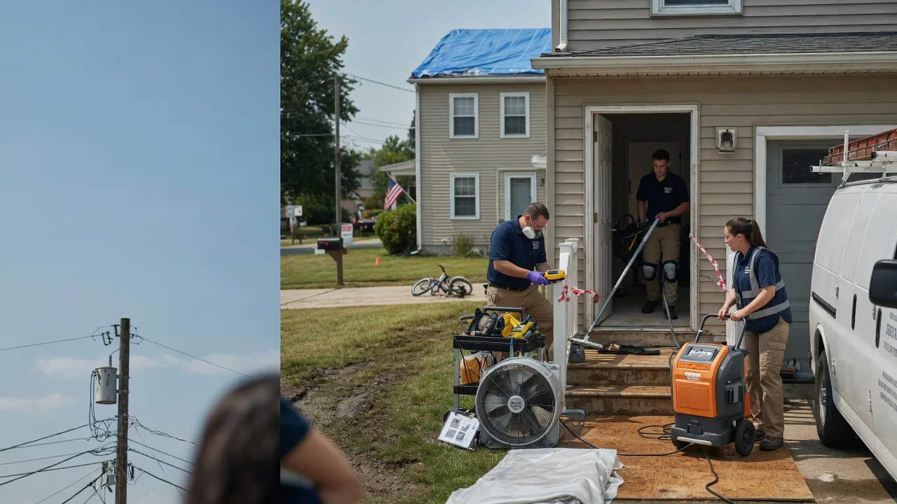 Water Damage Repair in Cornell, MI near me